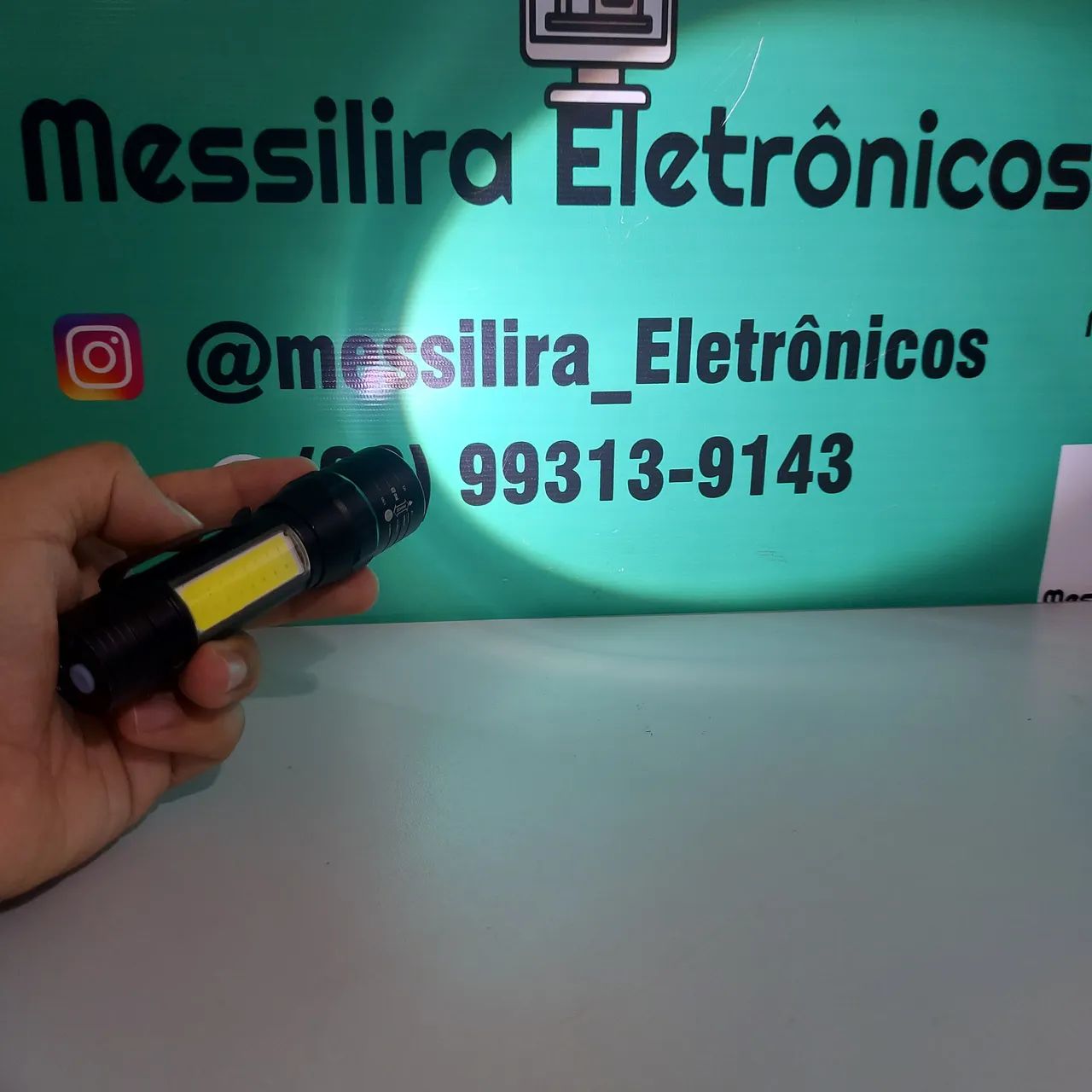 Lanterna Recarregável USB - Acampamento - Foto 5