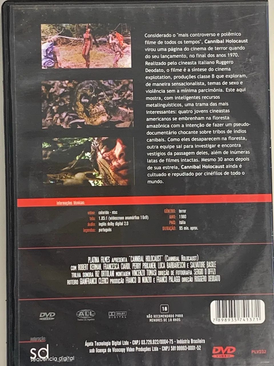 Dvd Cannibal Holocaust - Foto 2