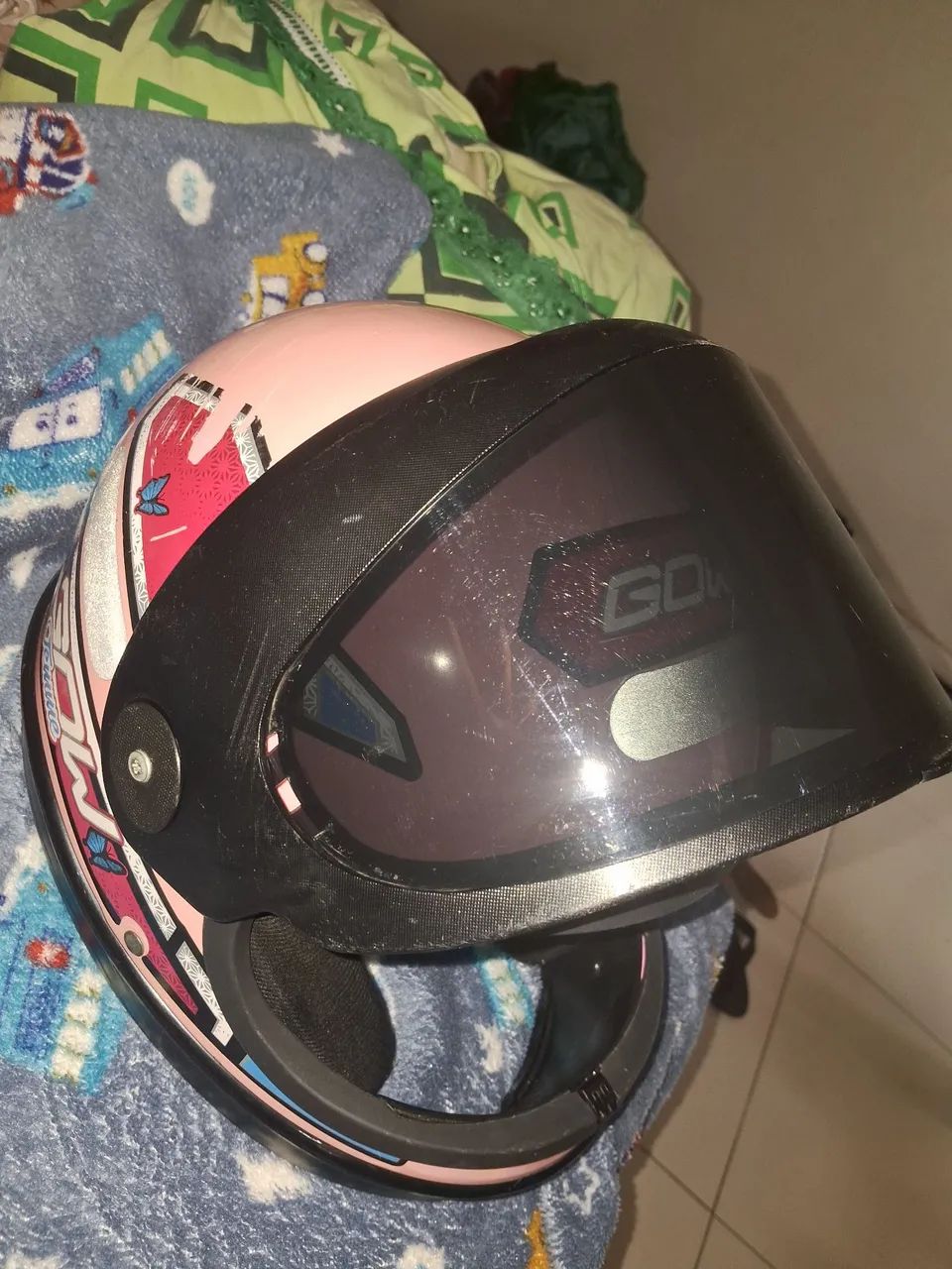 Capacete Feminino  Gow Rosa - Foto 3