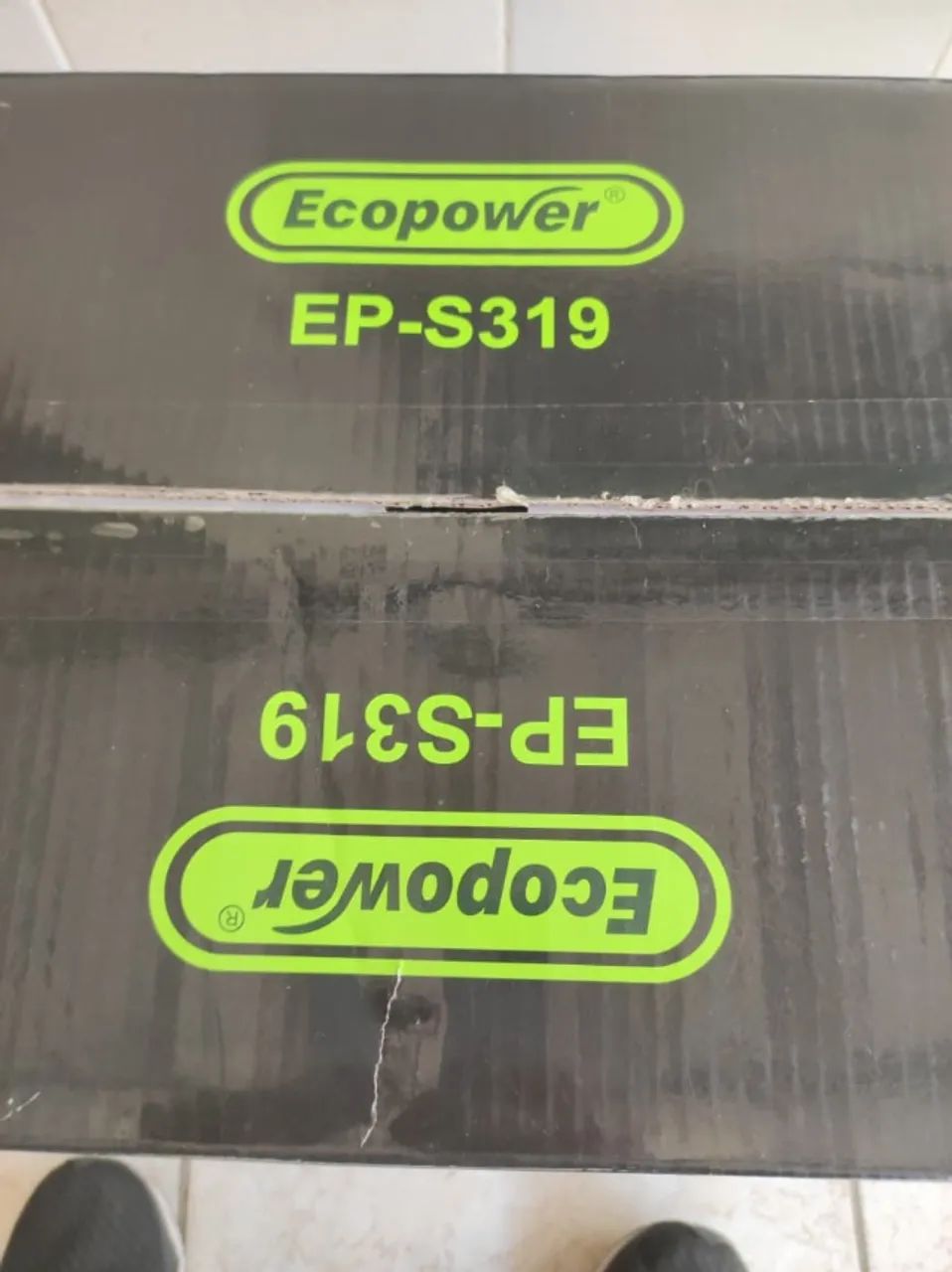 Caixa de Som com Bateria - Ecopower S319 com Microfones Sem Fio - Nova! - Foto 4