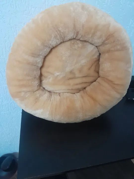 Caminha bege para pets nova - Foto 2