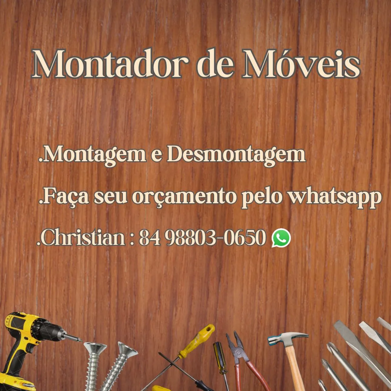 MONTADOR DE MÓVEIS