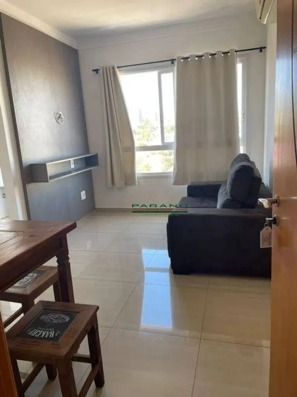 Apartamento com 1 dormitório para alugar, 37 m² por R$ 2.072,00/mês - Residencial Flórida 
