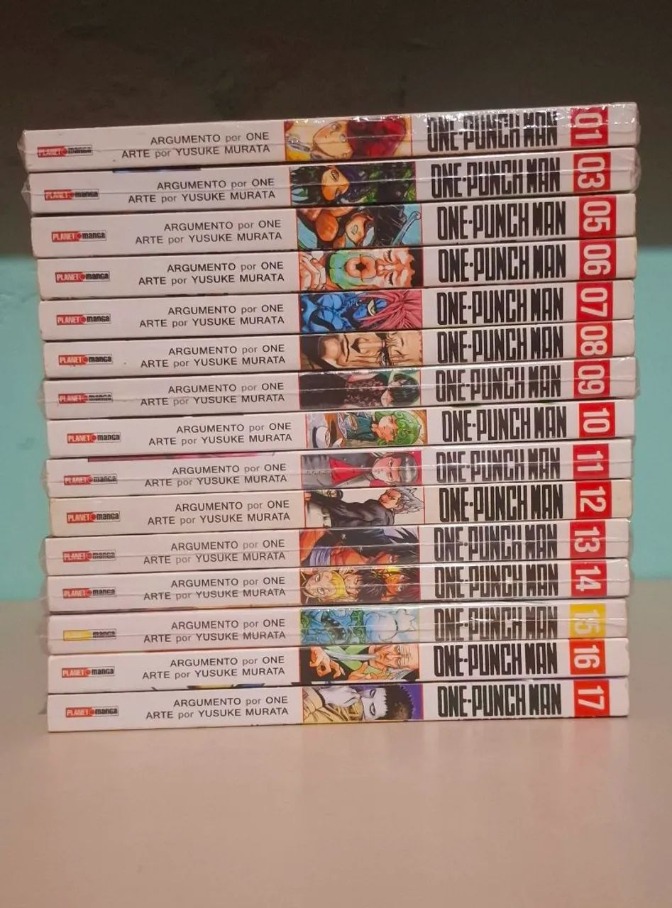 One Punch Man - Volumes 1 a 17(Exceto 2 e 4) - Foto 2