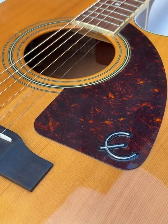Violão Epiphone AJ 220SCE natural - Foto 2