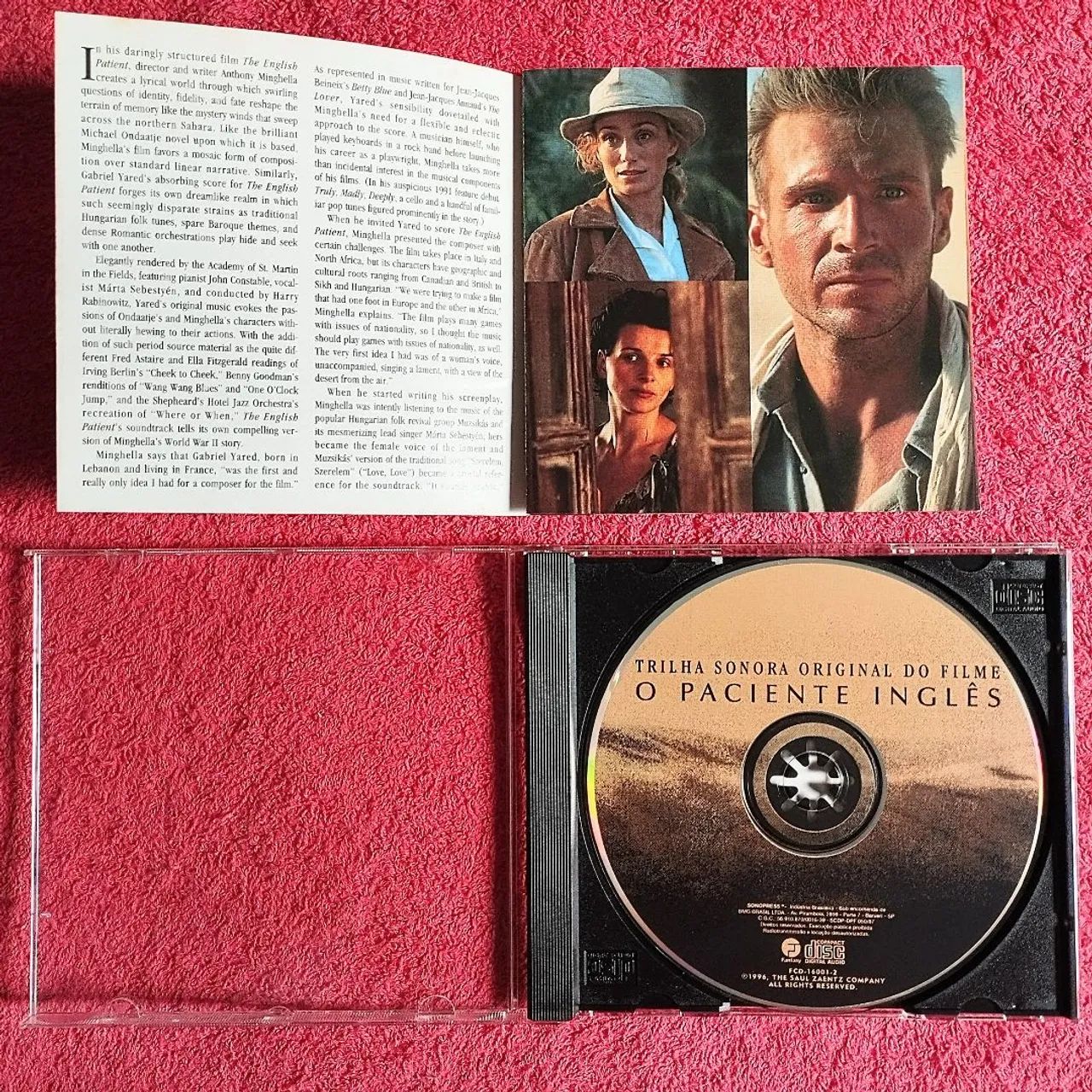 O Paciente Inglês - Trilha Sonora  - Foto 4