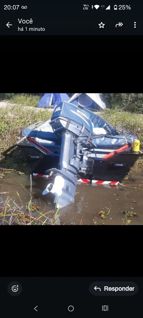 Motor Yamaha 25hp ano 2014.