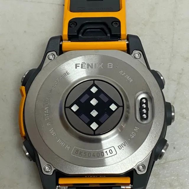 Garmin Fenix 8 47 mm AMOLED Sapphire Titanium Smartwatch  - Foto 6