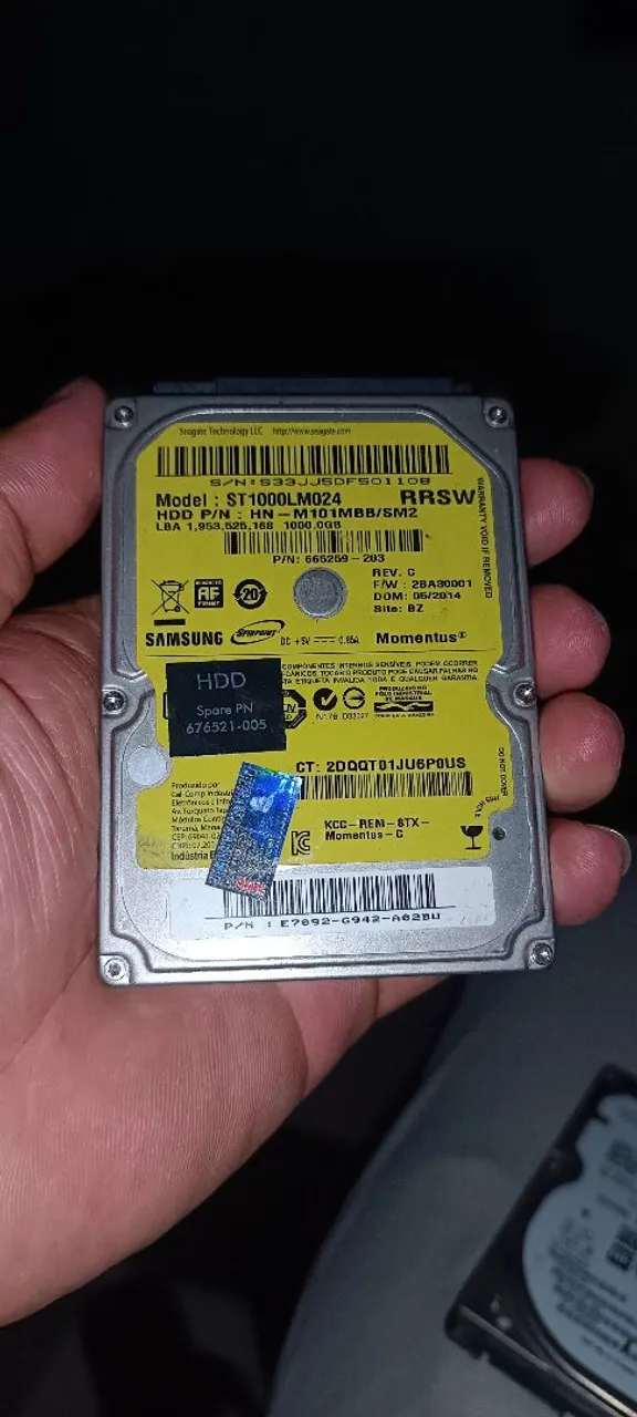 HD's 1 T / 750 GB / 500 GB - Perfeito estado