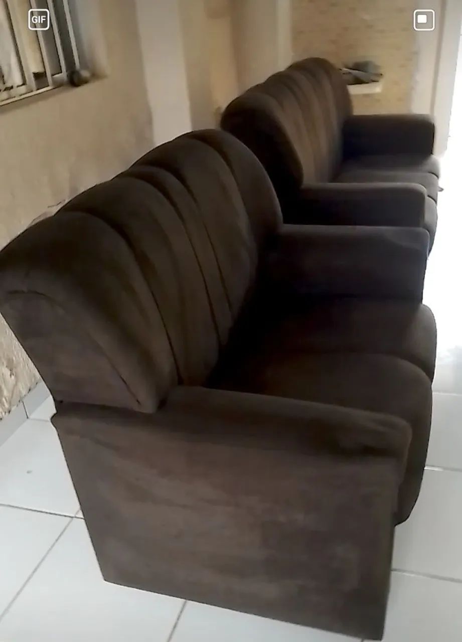 Conjunto de sofás 2 e 3 lugares. - Foto 2