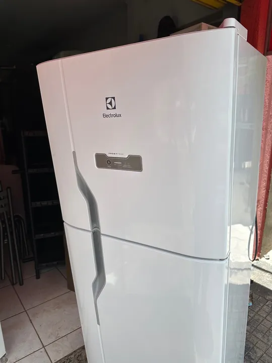 Geladeira Duplex Electrolux - Branca - Semi Nova