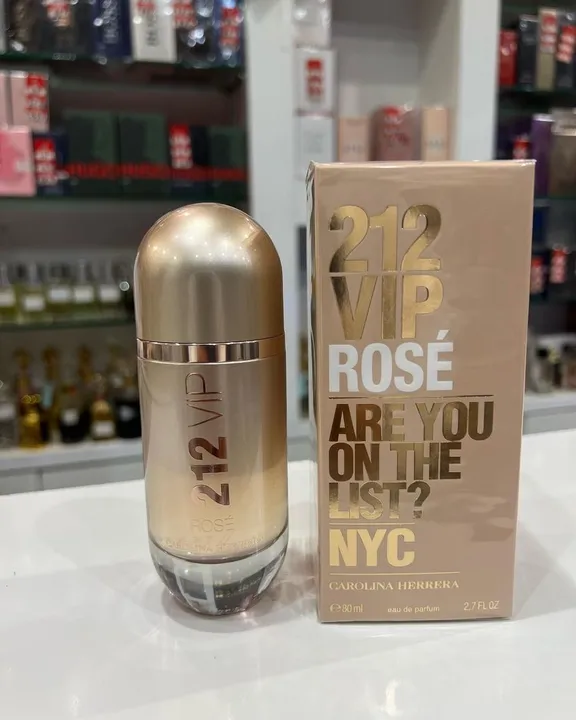 Perfume 212 VIP Rosé Edp- Carolina Herrera - 80ml Lacrado Novo e Original