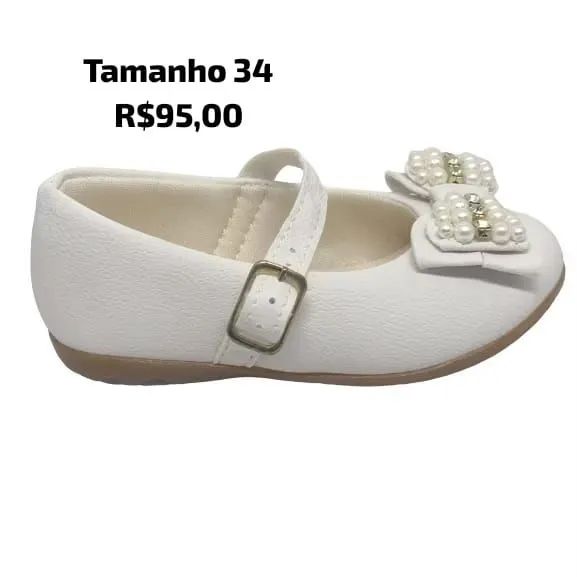 Sapato modelo boneca linha luxo Premium festa - Foto 5