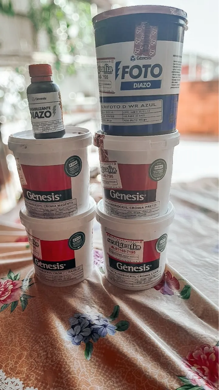 KIT SERIGRAFIA | AQUECEDOR | TELAS | TINTAS