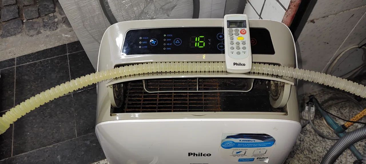 Ar Condicionado Portátil Philco 9.000 BTUs seminovo - Foto 5