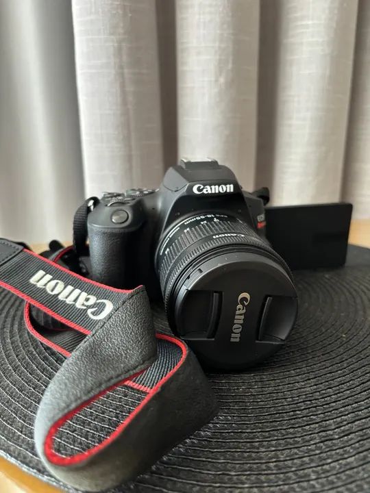 Câmera Canon Rebel Sl3 + acessórios. Parcelo em 5x