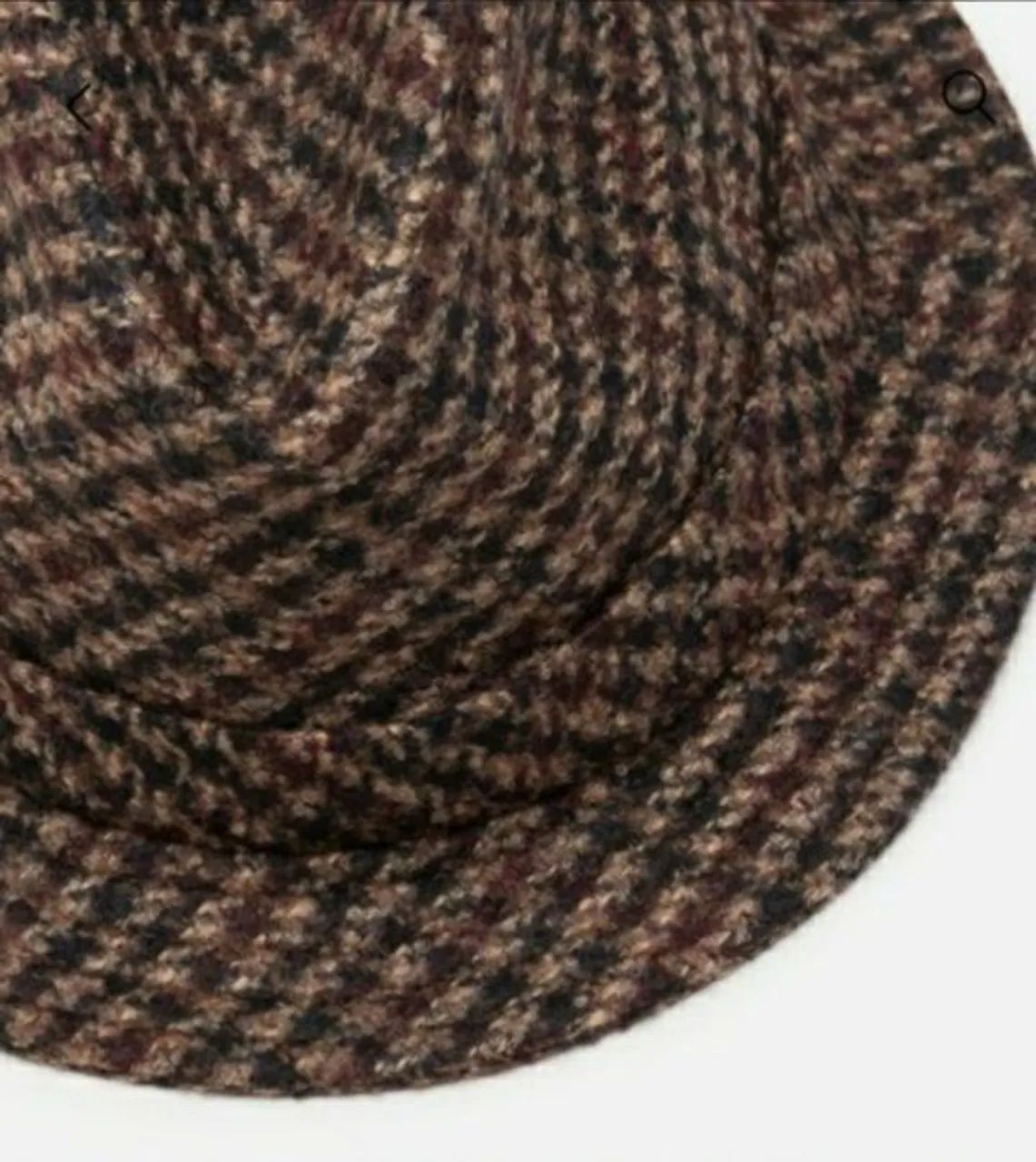 CHAPÉU FEDORA XADREZ, NOVO, MARCA DOLCE & GABBANA. - Foto 2