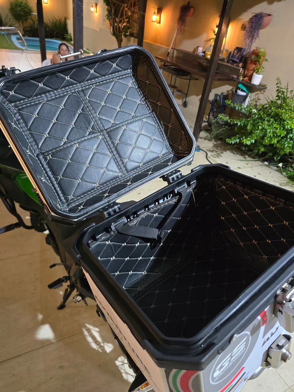 Kawasaki Versys-X 300 2024 - Único Dono, Revisada, Impecável - Foto 10