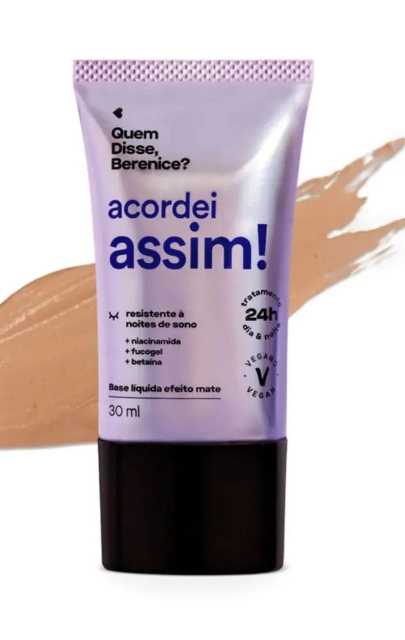 Base Líquida Acordei Assim Cor 03Q 30ml - Foto 2