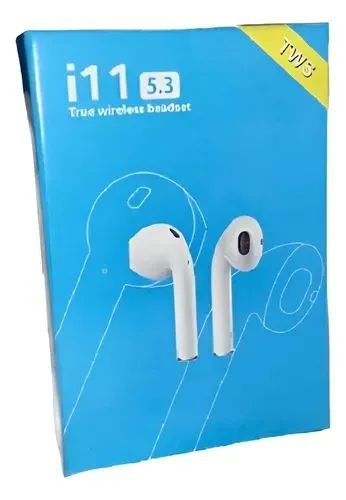 i11 Fone De Ouvido Sem Fio Tws 5.3 Versão Touch Bluetooth Cor Branco