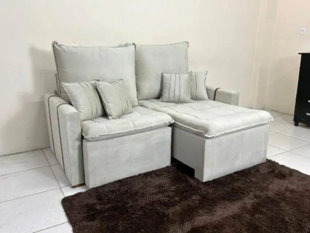 Novidade em estoque!  Sofá Cama Chicago Plus 1.80m  - LD  - Foto 2