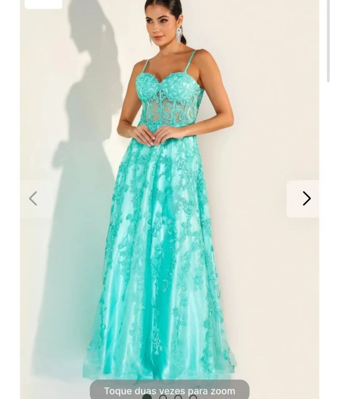 Vestido longo debutante / madrinha