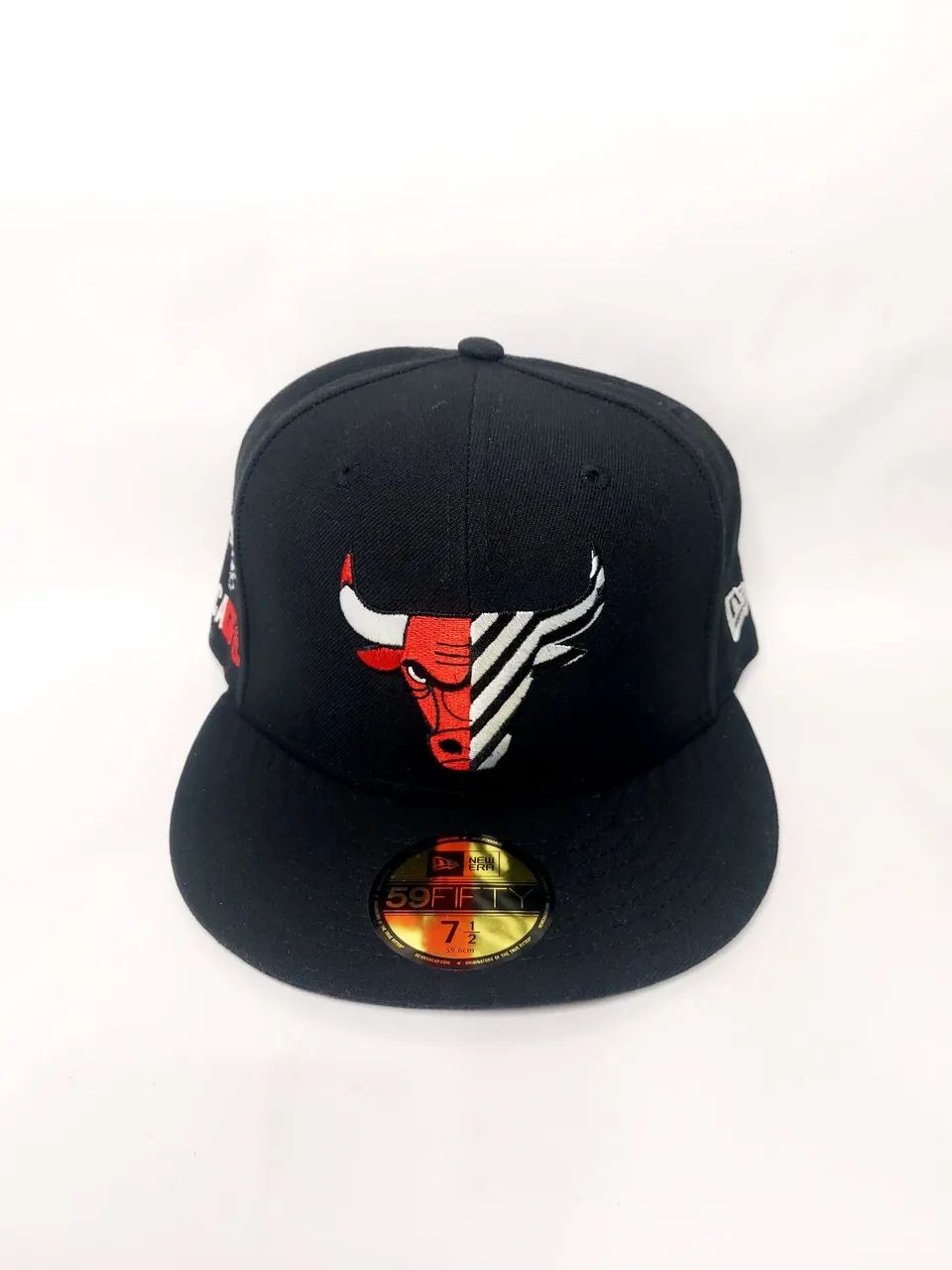 Boné Chicago Bulls preto - New era - 59fifty - Nba - Foto 2