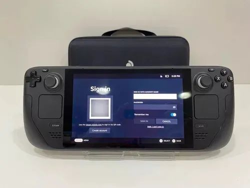 Steam Deck 1tb completa + Hard Case + Carregador Original - Foto 2