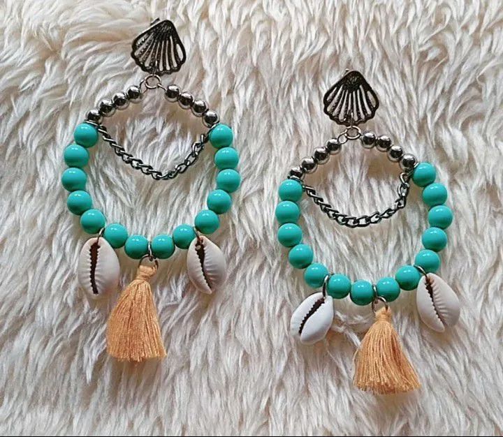 Brincos de praia/ kit 3 pares 
