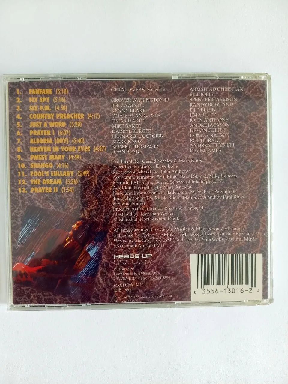 Cd Gerald Veasley - Look Ahead Importado - Foto 4
