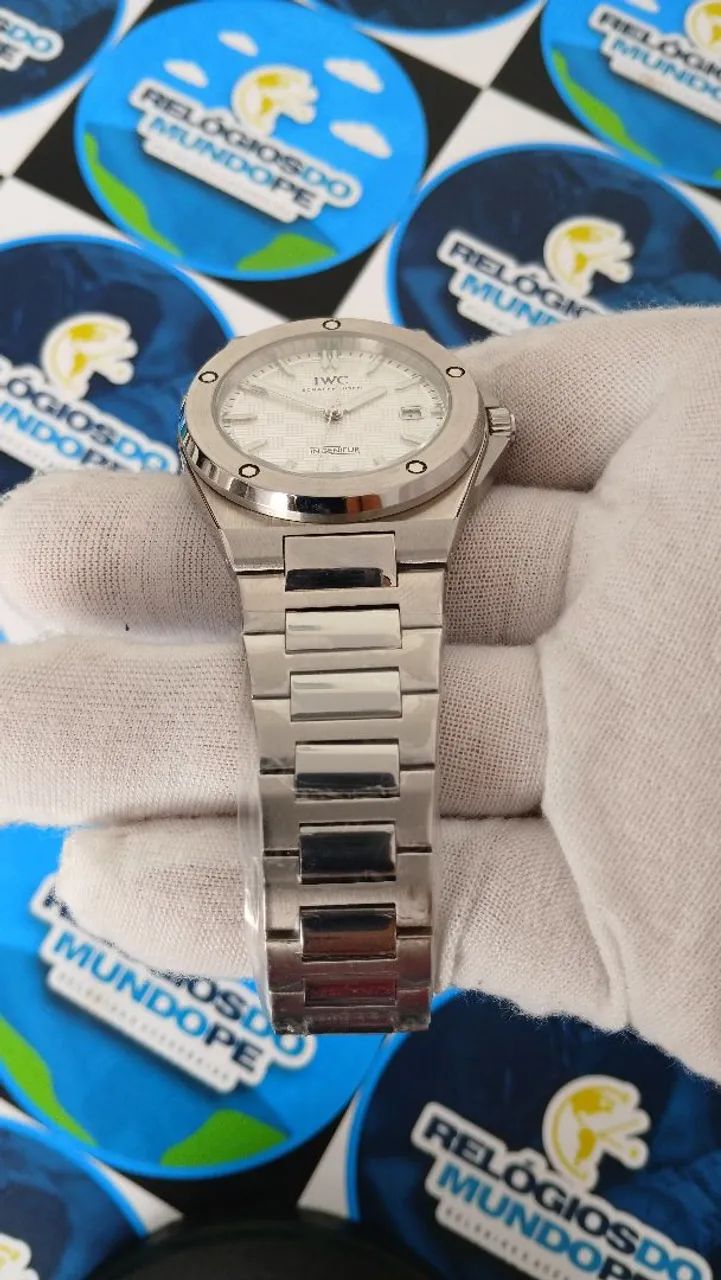 RELÓGIO IWC INGENIEUR AUTOMÁTICO FUNDO BRANCO - Foto 2