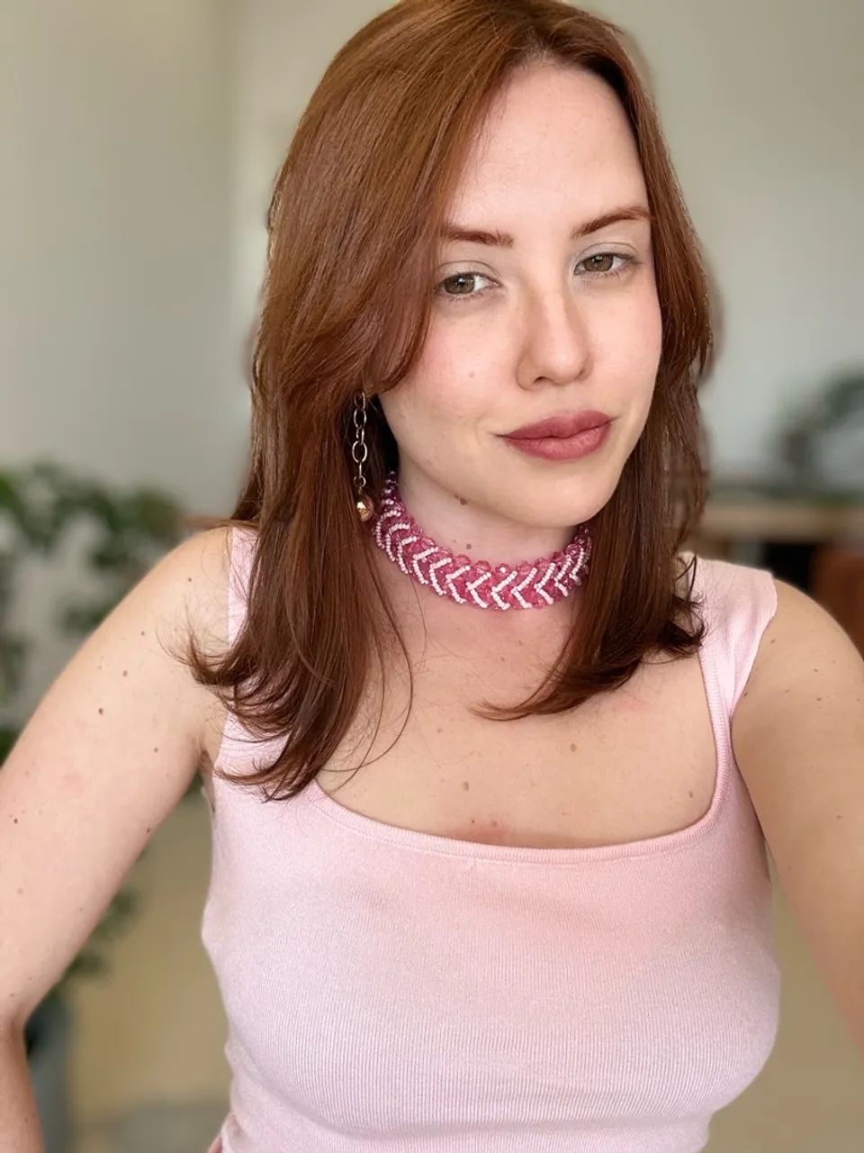 Regata de Tricot Rosa M Nova - Foto 4