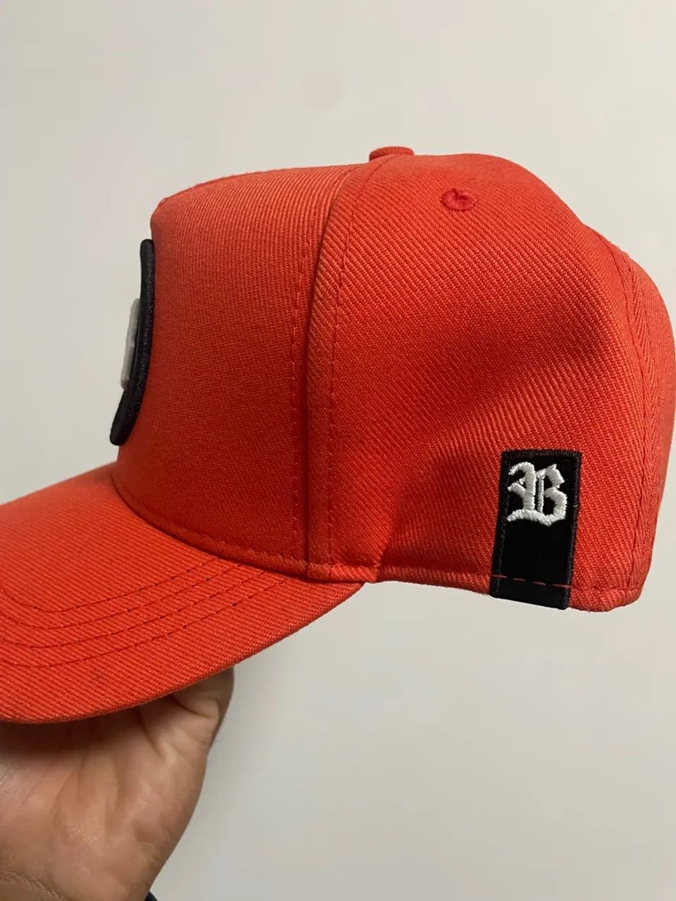 Boné masculino laranja blck original  - Foto 5