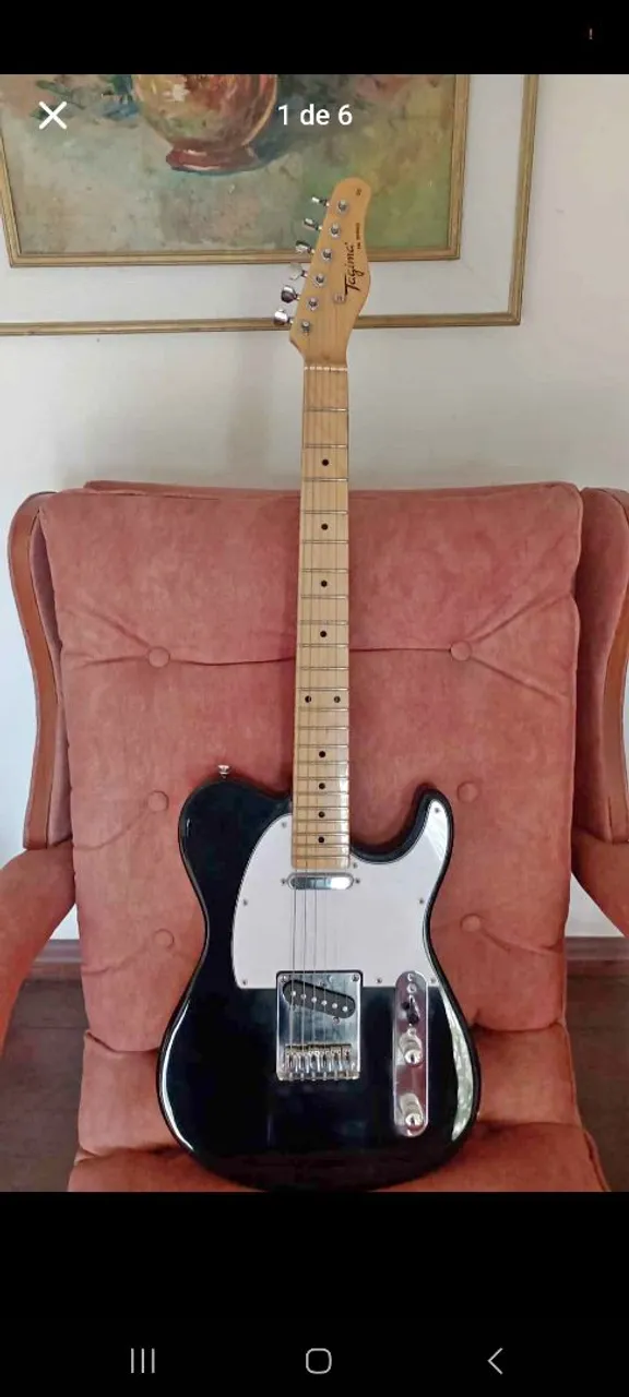 Guitarra Tagima Telecaster Black