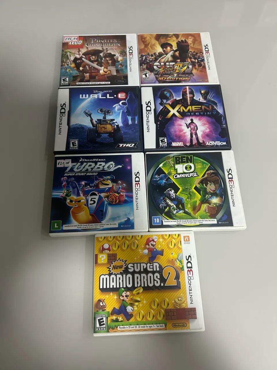 Lote de Jogos Nintendo 3DS e DS - Todos testados e funcionando 100% - Foto 3