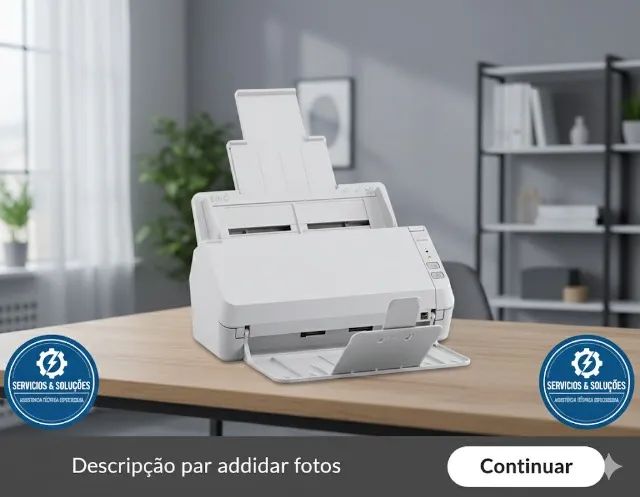 Scanner Fujitsu SP-1120N Profissional - Rede Ethernet - NOVO