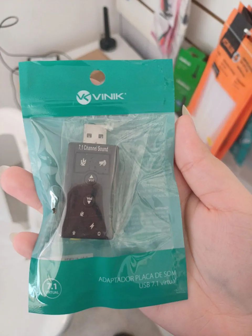 Adaptador De Som USB