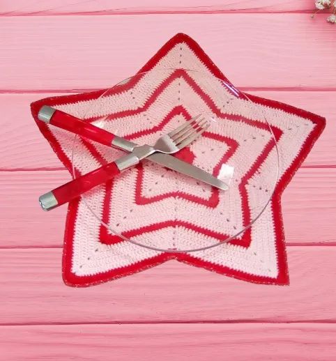 Sousplat de crochê  - Foto 4