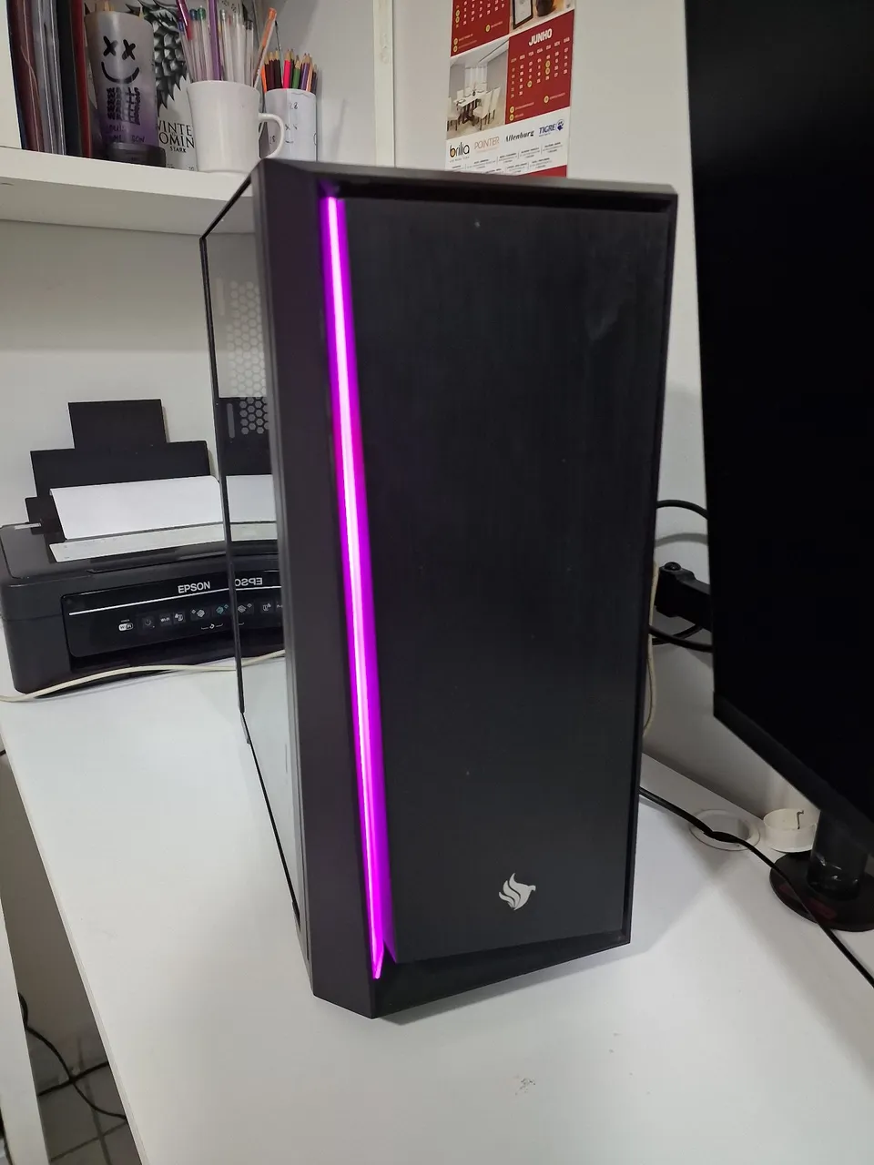 PC Gamer ryzen 5 rx 580 8gb 16gb ram SSD