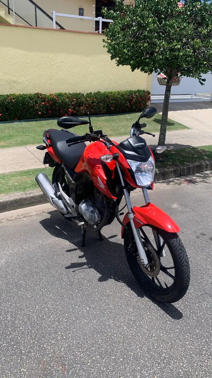 Honda fan 160 vermelha - Foto 8