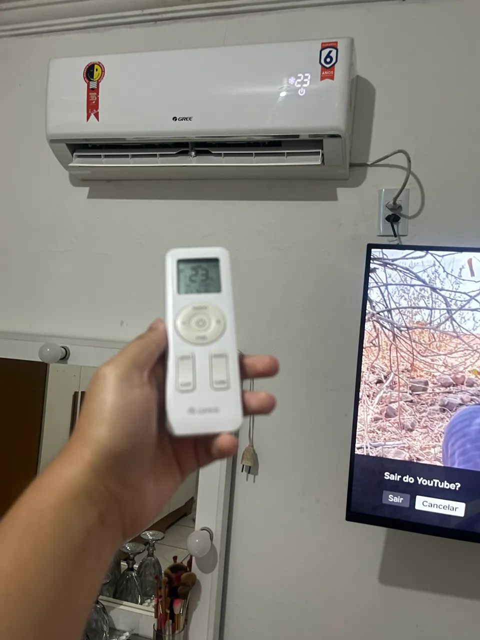 Ar condicionado 9000 BTUs - Foto 2