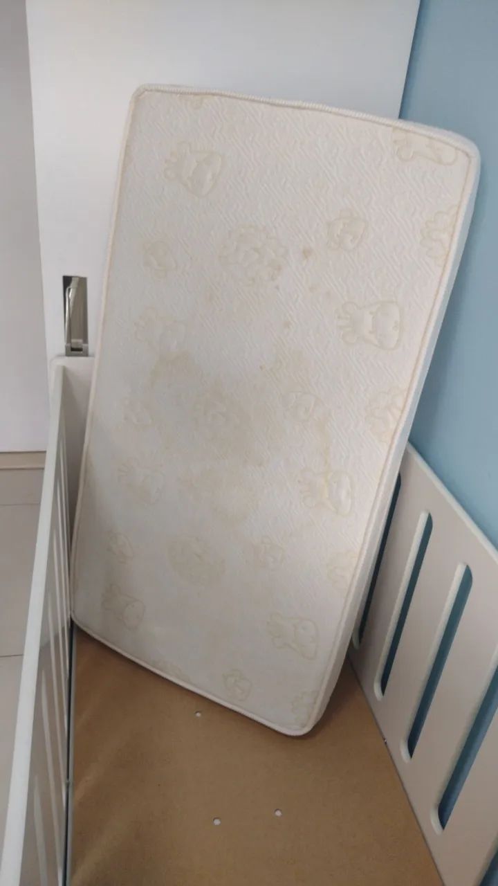 Berço completo com colchão Ortobom Pró Saúde Baby com pouquíssimo uso. - Foto 5
