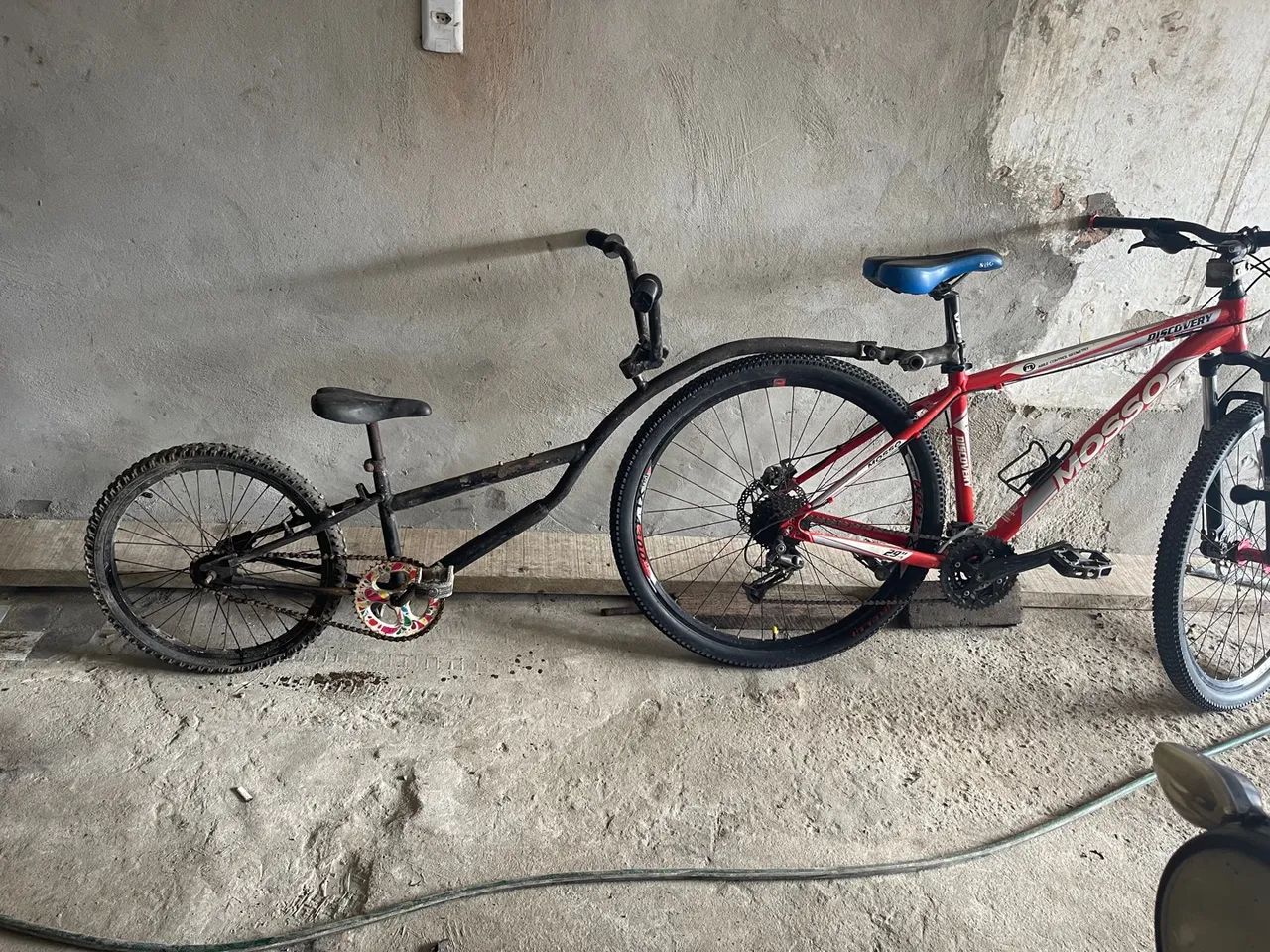 Bicicleta Infantil com Engate para Bicicleta Adulta