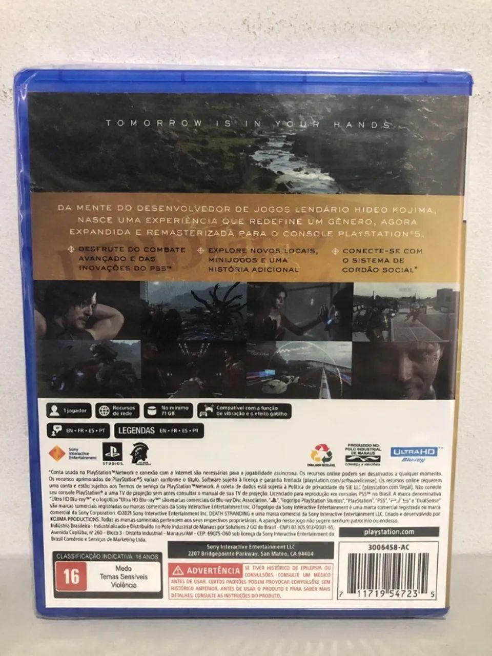 Jogo Death Stranding Directors Cut Ps5 Mídia Física Novo Lacrado - Foto 2