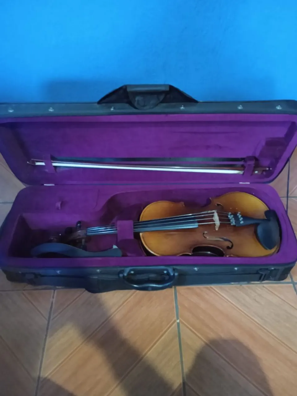 Violino Completo com Estojo e Arco