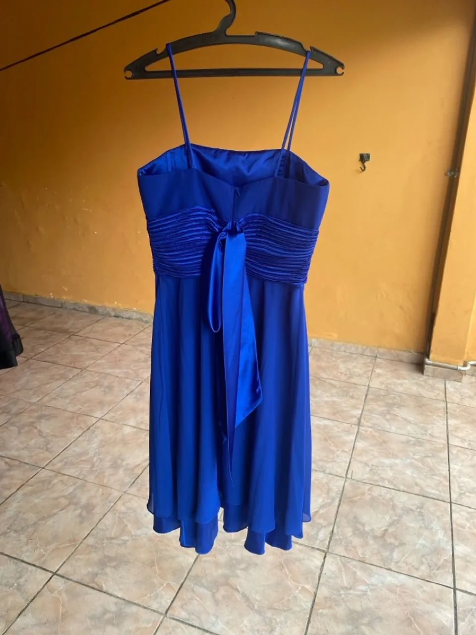 Vestido Azul com Detalhes - Foto 2