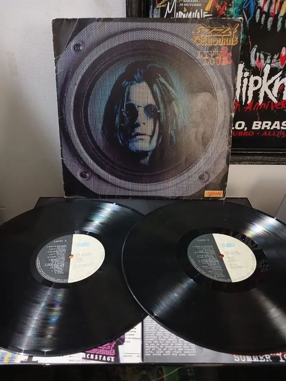 LP Vinil Duplo Ozzy Osbourne Live Raríssimo - CDs, DVDs etc
