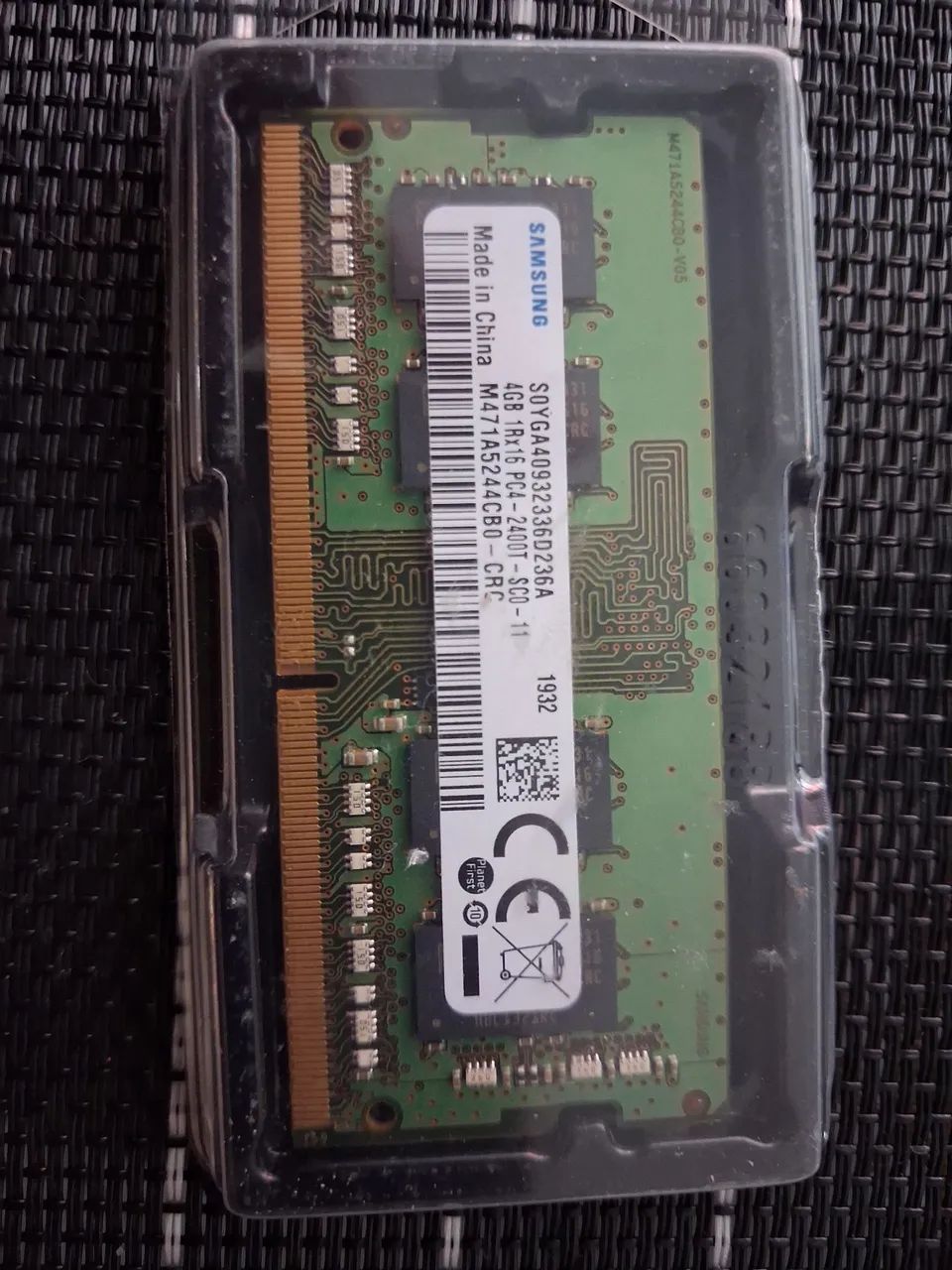 MEMORIA RAM NOTEBOOK 4GB DDR4 2400MHZ
