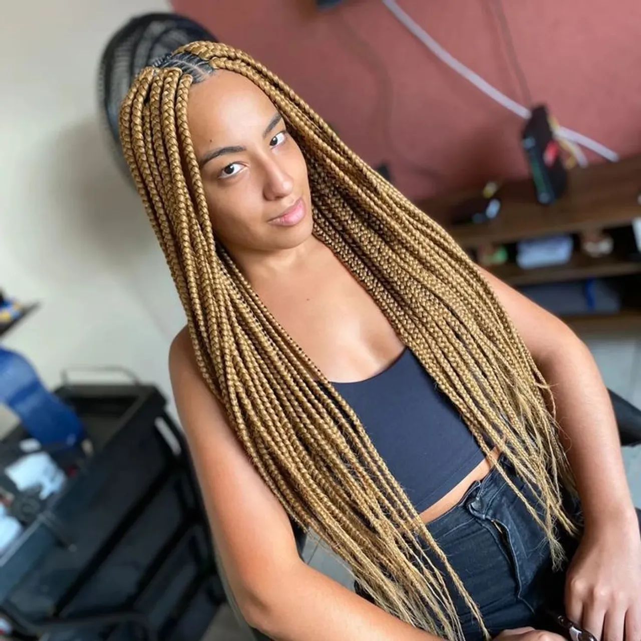 Trança box braids  - Foto 3