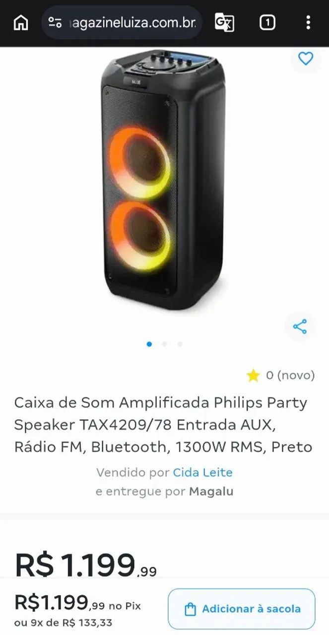 Caixa Torre Pilco 1300